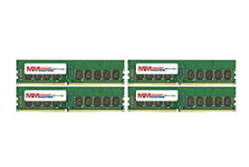 【中古】【輸入品・未使用】MemoryMasters 32GB (4x8GB) DDR4-26ubia PC4-21300 ECC UDIMM 2Rx8 1.2V バッファなしメモリー、ワークステーション用