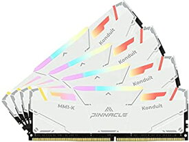 【中古】【輸入品・未使用】Timetec Pinnacle Konduit RGB 128GB キット(4x32GB) DDR4 3200MHz PC4-25600 CL16-20-20-40 XMP2.0 オーバークロッキング 1.35V デュアルランク
