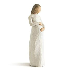 【中古】【輸入品・未使用】ウィローツリー彫像 【Cherish】 - いつくしみ 出産 祝い 懐妊 天使 人形 置物 彫刻 ナチュラル