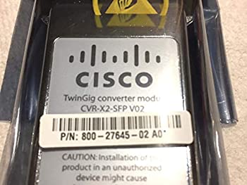 800-27645-02 Cisco CVR-X2-SFP TwinGig Converter Module 在庫一掃売り切りセール
