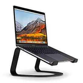 【中古】【輸入品・未使用】Twelve South Curve for MacBook , Desktop stand for Apple notebooks and laptops (matte black)