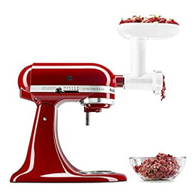 【中古】【輸入品・未使用】KitchenAid アタッチメント フードグラインダーアクセサリー ワンサイズ ホワイト