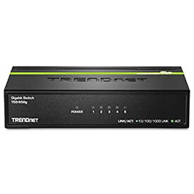 【中古】【輸入品・未使用】Trendnet 5ポート ギガビット グリーンネット スイッチ "Prod. タイプ：ネットワーク/スイッチ4〜10ポート。