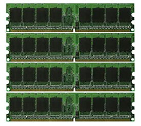 【中古】【輸入品・未使用】4GB 4x1GB DDR2 PC2-5300 667MHz RAM メモリ Dell Dimension C521用