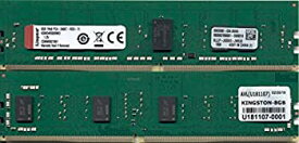 【中古】【輸入品・未使用】キングストン KSM24RS8/8MEI 8GB DDR4 2400MHz ECC CL17 1.2V Registered DIMM PC4-19200 チップ固定 Micron E IDT