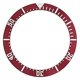 【中古】【輸入品・未使用】ewatchpartsベゼル挿入for Omega Seamaster時計2531.80ダークレッド