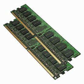 【中古】【輸入品・未使用】PNY Optima 1GB (2x512MB) デュアルチャネルキット DDR2 533 MHz PC2-4200 デスクトップDIMMメモリモジュール MD1024KD2-533