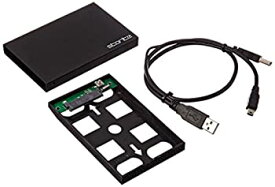 【中古】【輸入品・未使用】Storite 2.5?" SATA to USBハードドライブCaddy HDDエンクロージャケース Black ブラック Black