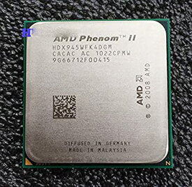 【中古】【輸入品・未使用】AMD Phenom II X4 945 Deneb 3 GHz クアッドコア CPU プロセッサー HDX945WFK4DGM ソケット AM3 95W
