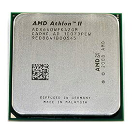 【中古】【輸入品・未使用】AMD Athlon II X4 640 3.0GHz クアッドコア デスクトップ CPU プロセッサー ADX640WFK42GM ソケット AM3 2MB 95W