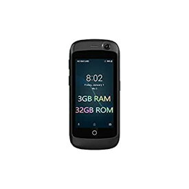 【中古】【輸入品・未使用】Unihertz Jelly Pro 3GB+32GB, 世界最小の4Gスマートフォン, を搭載したAndroid 8.1 Oreo ロック解除された, ブラック 黒
