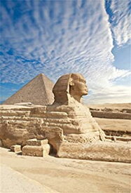 【中古】【輸入品・未使用】CSFOTO 5x7フィート エジプトスフィンクス背景 古代エジプトピラミッド 写真背景 砂漠 風景 旅行 子供 大人 ポートレート 写真 ブース ショット