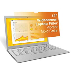 【中古】【輸入品・未使用】3M Gold Touch Privacy Filter for 14.0" Full Screen Laptop