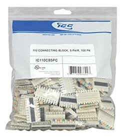 【中古】【輸入品・未使用】ICC ic110cb5pc 110接続ブロック、5-pair、100?pk