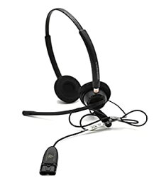 【中古】【輸入品・未使用】Plantronics HW520D Binaural Head-band Black