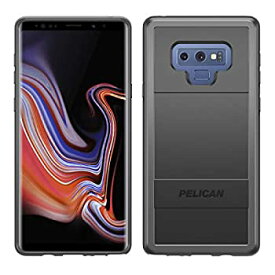 【中古】【輸入品・未使用】Pelican Protector Samsung Galaxy Note9 ケース (ブラック/ライトグレー)