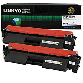 【中古】【輸入品・未使用】LINKYO 互換トナーカートリッジ HP 30X CF230X (ブラック、大容量、2パック)