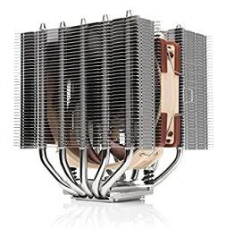 【中古】【輸入品・未使用】Noctua NH-D12L, 全高145mm 高さ低めのデュアルタワー CPUクーラー (120mm, ブラウン)