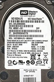 【中古】【輸入品・未使用】wd1600hlfs-75g6u1?Westernデジタル160?GB 10000rpm 3.5インチsata300?5?mm