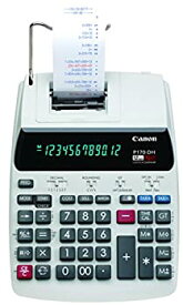 【中古】【輸入品・未使用】Canon デスクトップ印刷電卓 P170-DH-3 通貨換算/時計/カレンダー/時間計算機能付き