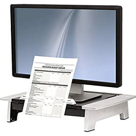 【中古】【輸入品・未使用】Monitor Riser, Height/Tilt Adjustable, Storage Drawer, Copyholder (並行輸入品)