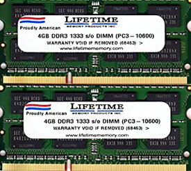 【中古】【輸入品・未使用】新しい8?GB 2?X 4gbメモリRam for APPLE iMac ddr3???1333?MHz