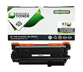 【中古】【輸入品・未使用】Renewable Toner 互換トナーカートリッジ HP 507A CE401A 交換用 Enterprise 500 M570 M575 M551 (シアン)