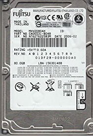 【中古】【輸入品・未使用】Fujitsu MHV2080AH 80GB UDMA/100 5400RPM 8MB 2.5インチ IDEハードドライブ