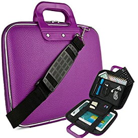 【中古】【輸入品・未使用】VeganレザーDoraキューブショルダーバッグW/ハンドル矢印Stylistic Fujitsu Lifebookタブレットラップトップコンピュータ For 8.9-10.2in Laptop