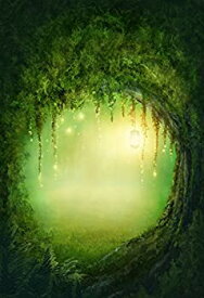 【中古】【輸入品・未使用】ofila Fairy Forest Backdrop 3?x 5ft Magic Treesエルフ魔法にかけられてフォレストテーマベビーシャワーパーティーキッズ誕生日写真背景ファ