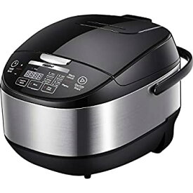 【中古】【輸入品・未使用】炊飯器、11-in-1マルチファンクションプログラマブル、20カップ調理済み炊飯器、温かい料理、スロークッカー、ソテー、蒸し器、ヨーグルトペース