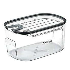 【中古】【輸入品・未使用】Anova Culinary ANTC01 Sous Vide 調理容器 最大16Lの水を保持 取り外し可能な蓋とラック付き
