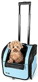 【中古】【輸入品・未使用】Wheeled Travel Pet Carrier by Pet Life