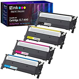 【中古】【輸入品・未使用】E-Z Ink (TM) 交換用トナーカートリッジ サムスン 404 404S CLT-K404S CLT-C404S CLT-M404S CLT-Y404S Xpress C430W C480FW (ブラック、シアン、