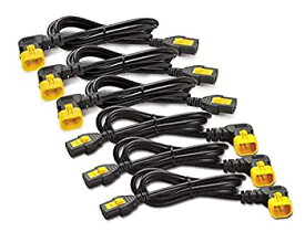 【中古】【輸入品・未使用】APC Power Cord Kit (6 ea) Locking C13 to C14 (90 Degree) 1.2m AP8704R