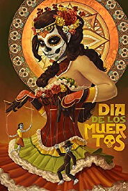 【中古】【輸入品・未使用】Dia De Los Muertos Marionettes 24 x 36 Giclee Print LANT-41656-24x36