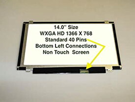 【中古】【輸入品・未使用】Chi Mei N140BGE-L31 REV.C1 Laptop LCD Screen Compatible Replacement 14.0" WXG.