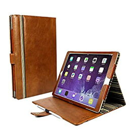 【中古】【輸入品・未使用】Tuff-Luv Alston Craig Vintage Slim Stand/Case for iPad Pro Leather Brown [I4_42]