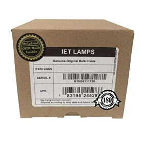 【中古】【輸入品・未使用】IET Lamps 純正オリジナル交換用電球/ランプ OEMハウジング付き 三菱HC4000プロジェクター用 (OSRAM内蔵)