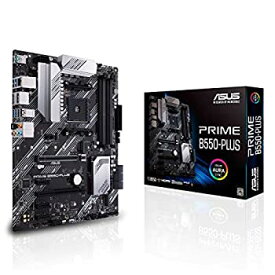 【中古】【輸入品・未使用】ASUS Prime B550-PLUS AMD AM4 Zen 3 Ryzen 5000 & 3rd Gen Ryzen ATX ?????? (PCIe 4.0?ECC????1Gb LAN?HDMI 2.1?DisPlayPort 1.2 (4K@60HZ)???