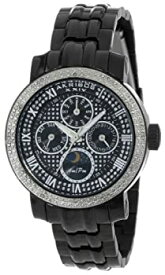 【中古】【輸入品・未使用】[女性用腕時計]Akribos XXIV Women's AK614BK Grandiose Diamond Multi-Function Stainless Steel Black Bracelet Watch[並行輸入品]