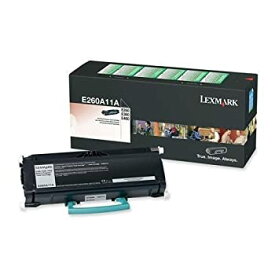 【中古】【輸入品・未使用】E260A11A Lexmark Return Program Black Toner Cartridge - Black - Laser - 3500 Page - 1 Each by Lexmark