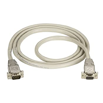Black Box Serial Extension Cable DB-9 (M) to DB-9 (F) 100 ft Stranded