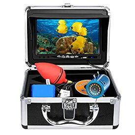 【中古】【輸入品・未使用】Underwater Fish Finder Anysunテつョ Professional Fishing Video Camera with 7 TFT Color LCD Hd Monitor 700tvl CCD 15M Cable Length with Ca