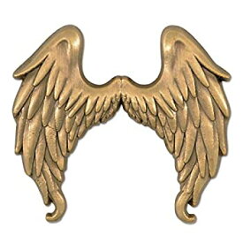 【中古】【輸入品・未使用】Pinmart 'sアンティークゴールドフライング天使の翼ラペルピン 50 ゴールド