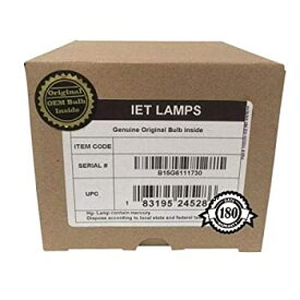 【中古】【輸入品・未使用】Iet Lamps???for dt00231純正オリジナル交換用バルブ/ランプ内側with housing for Hitachi cp-x970、cp-x970?Wプロジェクタ