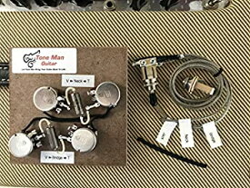 【中古】【輸入品・未使用】The 59 Les Paul Prewired 50s Wiring Harness Long Shaft Pots, K40Y-9 PIO Vintage Tone Caps 3 Way Switch Harness