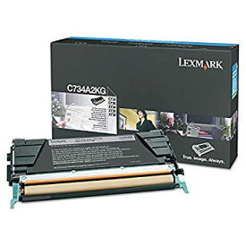 【中古】【輸入品・未使用】Lexmark C734A2KG C734A2KG High-Yield Toner,12,000 Page-Yield, Black by Lexmark
