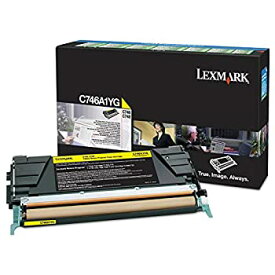 【中古】【輸入品・未使用】LEXMARK LEXC746A1YG LEXMARK BR C746N - 1-SD RTN PROG YELLOW by Lexmark
