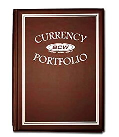 【中古】【輸入品・未使用】BCW - BURGUNDY Currency Portfolio - (Dollar Bill Combo Storage Album) - Currency Collecting Supplies
